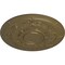 Ekena Millwork Darnay Ceiling Medallion (Fits Canopies up to 7 1/4"), Hand-Painted Mississippi Mud, 29 1/4"OD x 2"P CM29DAMMF - alternate 4
